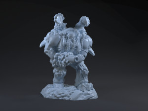 Infested Terran 3D Print Model