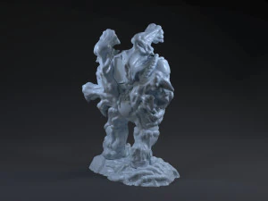 Infested Terran 3D Print Model