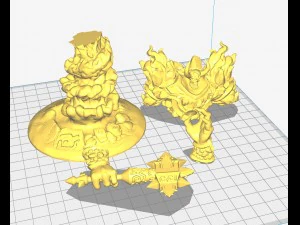 Ragnaros·Fichier STL pour Impression 3D·Cults Ragnaros·Fichier STL pour Impression 3D·Cults