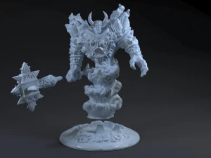 Ragnaros World of Warcraft 3D Print Model