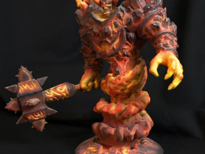 Ragnaros World of Warcraft 3D Print Model