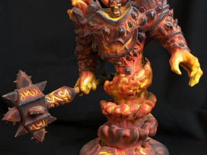 Ragnaros World of Warcraft 3D Print Model