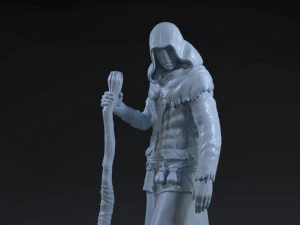 The Caretaker from The Witcher 3 3D Print Model