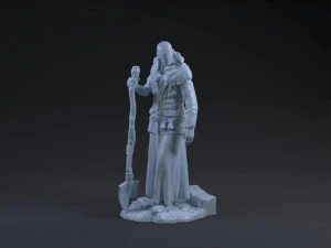 The Caretaker from The Witcher 3 3D Print Model