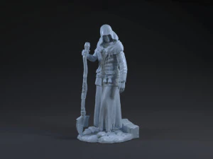 The Caretaker from The Witcher 3 3D Print Model