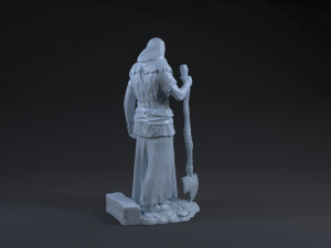 The Caretaker from The Witcher 3 3Dプリントモデル