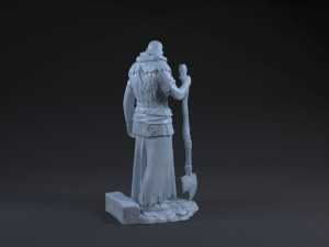 The Caretaker from The Witcher 3 3Dプリントモデル