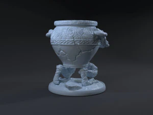 Iron Fist Alexander Elden Ring 3D print model 3D Print Model