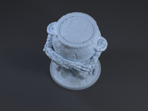 Iron Fist Alexander Elden Ring 3D print model 3D-printmodel