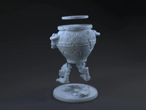 Iron Fist Alexander Elden Ring 3D print model 3D Print Model