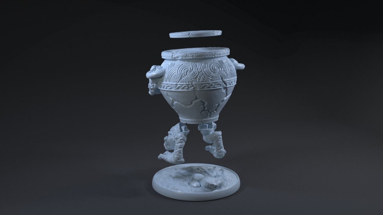 3D printing Iron Fist Alexander (Elden Ring) - Planter