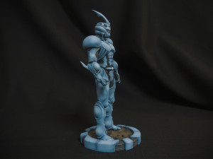 Guyver ready 3D print model Modello di stampa 3D