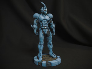 Guyver ready 3D print model Modello di stampa 3D