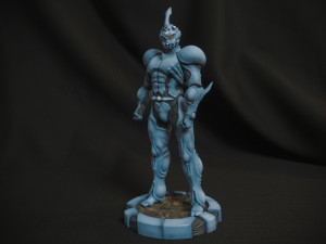 Guyver ready 3D print model Modello di stampa 3D