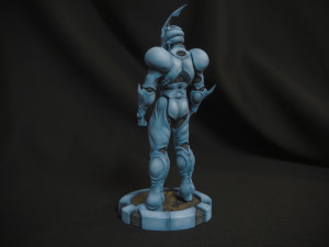 Guyver ready 3D print model Modello di stampa 3D