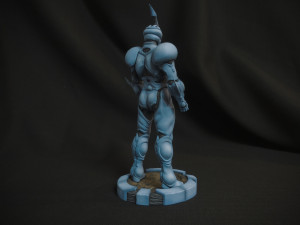 Guyver ready 3D print model Modello di stampa 3D