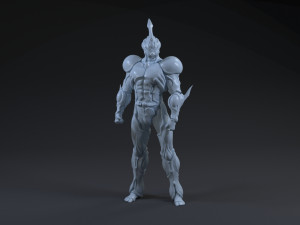 Guyver ready 3D print model 3D-printmodel