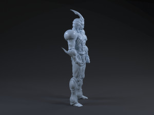 Guyver ready 3D print model Modello di stampa 3D
