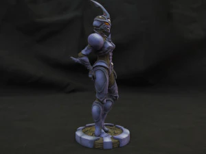Guyver Girl 3D print model 3D Print Model