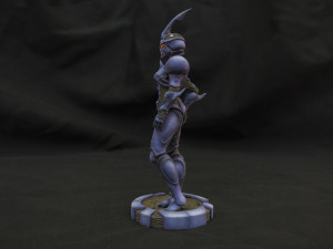Guyver Girl 3D print model Modello di stampa 3D