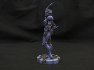 Guyver Girl 3D print model 3D Print Model