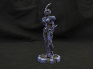 Guyver Girl 3D print model Modello di stampa 3D