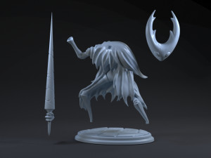 Hollow Knight 3D print model 3Dプリントモデル