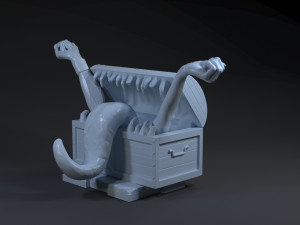 Mimic Dark Souls 3D print model Model do druku 3D