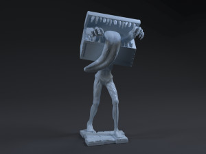 Mimic Dark Souls 3D print model 3D Print Model