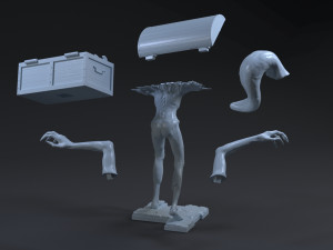Mimic Dark Souls 3D print model Modelo de impresión 3D