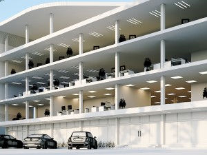 Business center 3D Modell