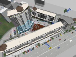 residential complex 3D Model