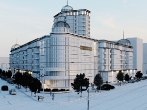 residential complex 3Dモデル