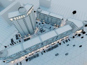 residential complex 3D Model