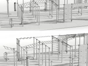 workout street sport sfg 3D Model