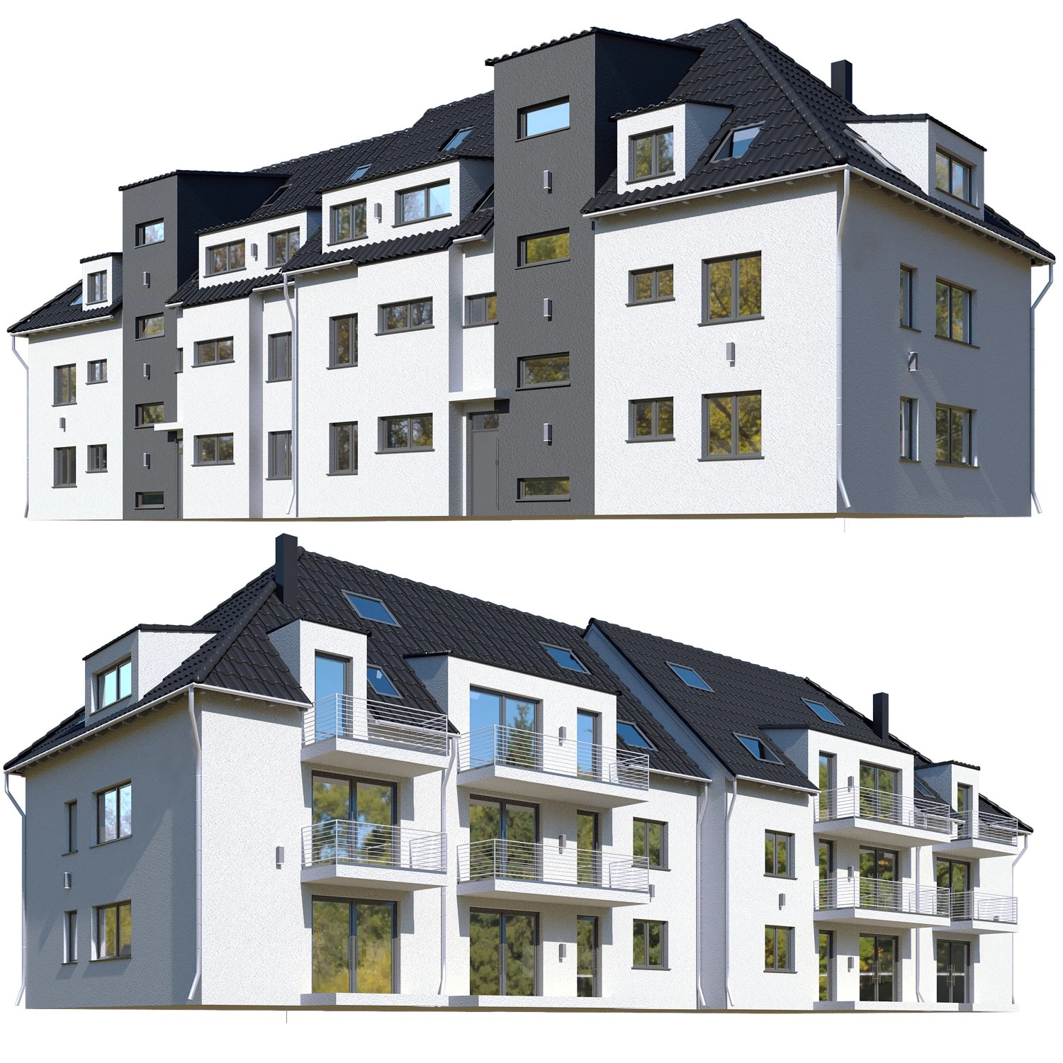 german house 3D Model .c4d .max .obj .3ds .fbx .stl .blend
