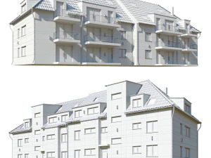 german house 3D Model