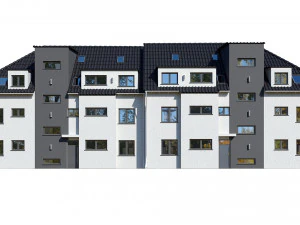 german house 3D Model