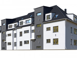 german house Model 3D
