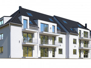 german house Model 3D