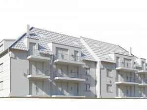 german house 3D Model