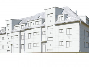german house Model 3D