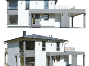 casa tedesca 2 Modello 3D