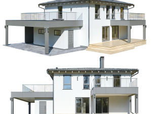german house 2 Modelo 3D