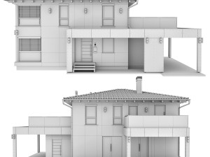 german house 2 Modelo 3D