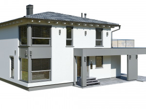 german house 2 Modelo 3D
