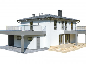 german house 2 Modelo 3D