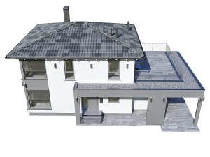 german house 2 Modelo 3D