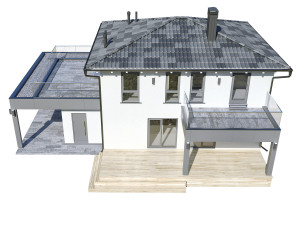 german house 2 Modelo 3D
