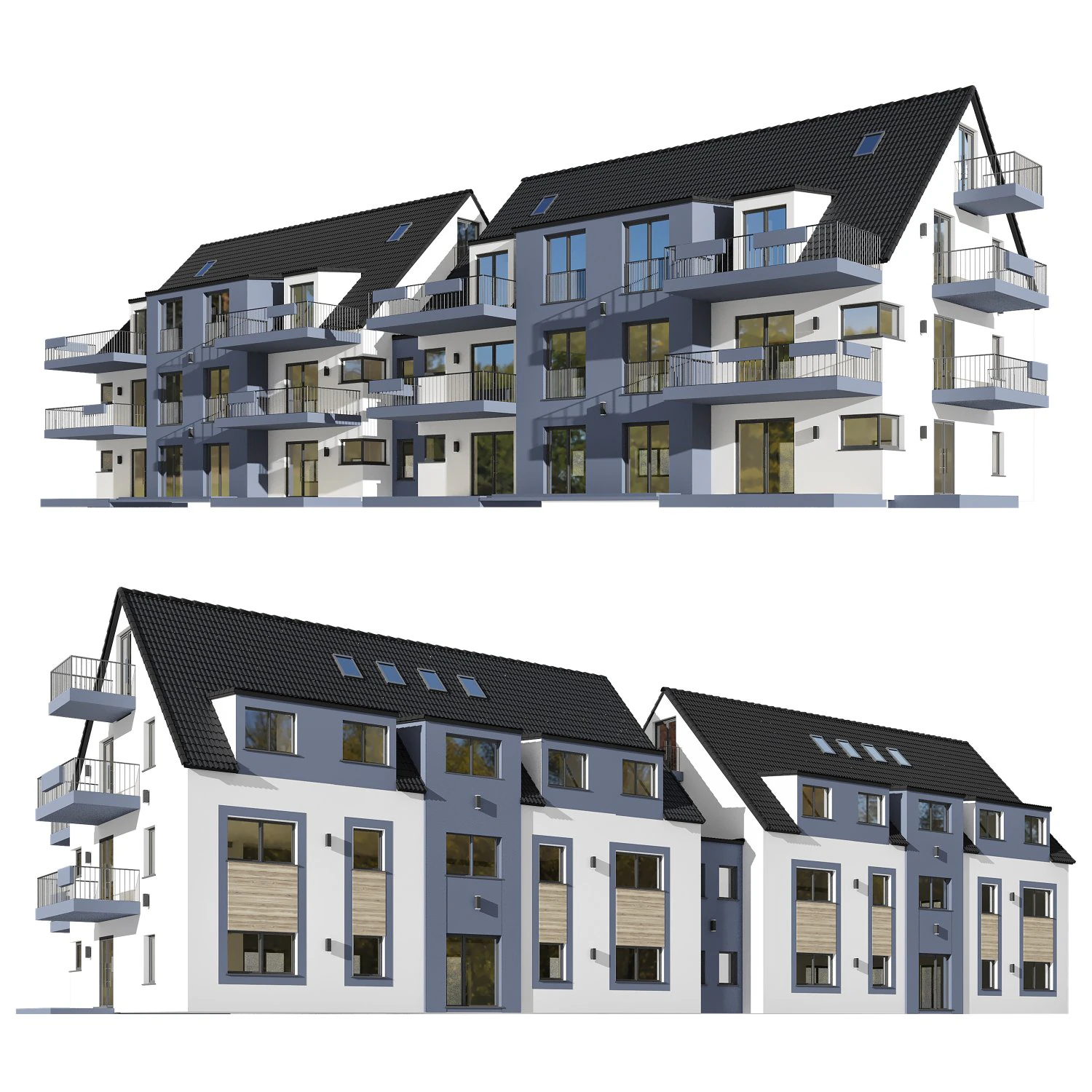 german house 3 3D Model .c4d .max .obj .3ds .fbx .stl .blend 